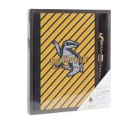 CERDA Harry Potter - Set di cancelleria Tassorosso - Blocco Note + Penna - 2 pz