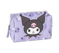 Beauty case da viaggio Hello Kitty e Kuromi, compatto e organizer per trucchi e accessori