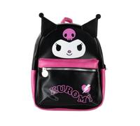Cerdà Hello Kitty Zaino - Ecopelle - Motivo Kuromi - Nero e rosa