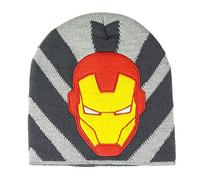 CERDÁ LIFE'S LITTLE MOMENTS 2200005889 Gorro 3D Iron Man-Licencia Oficial Marvel, Gris, Talla única Unisex Niños