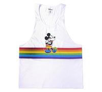CERDÁ LIFE'S LITTLE MOMENTS 2200007372_t5xl-c50 Canottiera di Cottone della Collezione Pride-Licenza Ufficiale Disney, Multicolore, XL Uomo