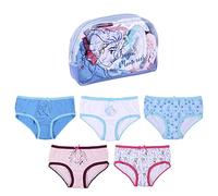 CERDÁ LIFE'S LITTLE MOMENTS 2200007409_T0203-C81 Confezione da 5 Mutandine di Cotone Frozen per Bambina con Licenza Ufficiale Disney, Multicolor, 2-3 Años