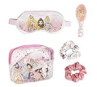CERDÁ Life'S Little MOMENTS-2500001925 Set para Regalar con Antifaz para Dormir, Peine y Coleteros de Tela de Princesas Licencia Oficial Disney, Multicolor, único (2500001925)