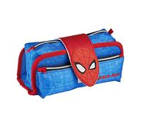 Astuccio scolastico blu Spiderman (22 X 12 X 7 cm)