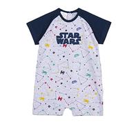 CERDÁ LIFE'S LITTLE MOMENTS Abbigliamento Per Bambini In 100% Cotone, Maniche Corte, Di Star Wars, Licenza Ufficiale Babydoll Bimbo 0 48, Blu (Blue), Taglia unica