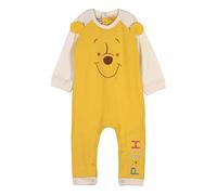 CERDÁ LIFE'S LITTLE MOMENTS - Abbigliamento Prima Infanzia per Bambino in Cotone al 100% | Tutina per Bebe Invernale a Maniche Lunghe di Winnie the Pooh - Licenza Ufficiale Disney