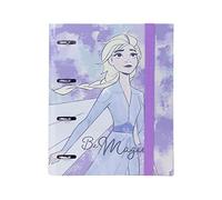 CERDÁ LIFE's LITTLE MOMENTS - Archivador 4 Anillas Niña de Frozen con Tapa Dura y Cierre con Goma - Licencia Oficial Disney, 2700000266