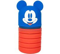 CERDÁ LIFE'S LITTLE MOMENTS Astucci per matite con design 3D ispirati a Topolino - Rosso - 6,5 X 19 X 6,5 cm - Realizzati in 100% silicone - Prodotto originale progettato in Spagna