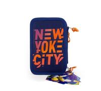 CERDÁ LIFE'S LITTLE MOMENTS Astuccio 3 Zip Sonic 20x13x7 cm - Completo di Pennarelli, Pastelli e Accessori, Zip Rinforzate, Patch 3D - Licenza Ufficiale Cerdà