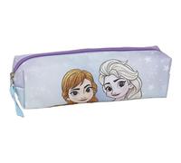 CERDÁ LIFE'S LITTLE MOMENTS Astuccio portapenne di Frozen - Colore blu - 20 x 5,5 x 5,5 cm - Realizzato in poliestere - Chiusura a cerniera - Stampa Elsa e Anna - Prodotto originale disegnato in