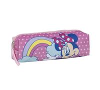 CERDÁ LIFE'S LITTLE MOMENTS Astuccio portapenne Minnie Mouse - Colore Rosa - 20 x 5,5 x 5,5 cm - Realizzato in poliestere - Chiusura a cerniera - Stampa Minnie - Prodotto originale disegnato in