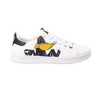 CERDÁ LIFE'S LITTLE MOMENTS Bambino Daffy Duck [Looney Tunes] | Scarpe Sportive con Una Combinazione di Stile, Comfort e Sportività Ottimale, Ginnastica Uomo, Bianco, 34 EU