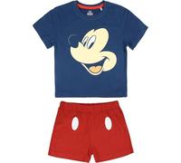 CERDÁ LIFE'S LITTLE MOMENTS Bambino Topolino Pigiama Estivo-Colore Licenza Ufficiale Disney, Blu (Azul C03), 2 Anni