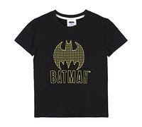 CERDÁ LIFE'S LITTLE MOMENTS Batman-Maglietta Estiva, Maniche Corte, in 100% Cotone, con Licenza Ufficiale Dc T-Shirt, Nero, 6 Anni Bambini e Ragazzi