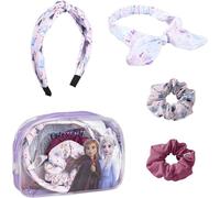 CERDÁ LIFE'S LITTLE MOMENTS | Beauty case trasparente con accessori per capelli Stitch - Beauty case Stitch Licenza ufficiale Disney