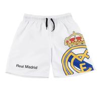 CERDÁ LIFE'S LITTLE MOMENTS Bermuda da Bagno Real Madrid per Bambini, Pantaloni da Nuoto Ufficiali e ad Asciugatura Rapida | Costume da Bagno per Bambini, Bianco, 8 Anni