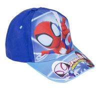 CERDÁ LIFE'S LITTLE MOMENTS Berretto per bambini con visiera Spidey - Colore blu - Misura 51 cm - Realizzato con 65% cotone e 35% poliestere - Stampa Spidey - Prodotto originale progettato in Spagna,