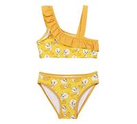 CERDÁ LIFE'S LITTLE MOMENTS Bikini Looney Tunes Piolin Costume 2 Pezzi da Bagno di Titti per Bambina Giallo, 6 Anni Girl's