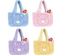 CERDÁ LIFE'S LITTLE MOMENTS Borsa Shopping Peluche Care Bears - Borsa per la spesa in stile peluche con design adorabile, ideale per fan, ragazze e amanti dei personaggi classici, Gli orsetti del