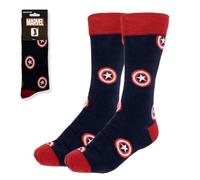 CERDÁ LIFE'S LITTLE MOMENTS Calzini Marvel Capitan America – Morbidi, Licenza Ufficiale 38-45