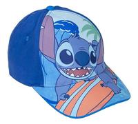 CERDÁ LIFE'S LITTLE MOMENTS Cappellino per bambini con visiera di Stitch, colore blu, misura 53 cm, realizzato con 65% cotone e 35% poliestere, stampa stitch, prodotto originale progettato in Spagna,