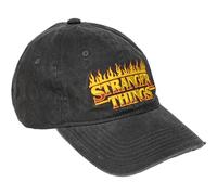 CERDÁ LIFE'S LITTLE MOMENTS - Cappello con Visiera Stranger Things - Nero - Misura 58 cm - Realizzato in Cotone - Stampa Stranger Things - Prodotto Originale