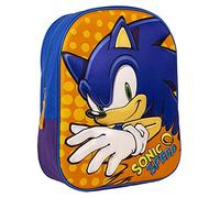 Sonic The Hedgehog 3d Zaino 31cm Cerdà
