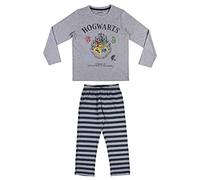 CERDÁ LIFE'S LITTLE MOMENTS Chica Harry Potter Hogwarts-Pijama Invierno de Algodón-Licencia Oficial Warner Bros And Toddler Pyjama Bottoms, Gris, 14 Años Baby Boys