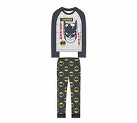 CERDÁ LIFE'S LITTLE MOMENTS Chico Batman-Pijama de Invierno 100% Algodón-Licencia Oficial Dc Comics Pigiama Invernale, da Ragazzo, Cotone, con Licenza Ufficiale, Grigio, 8 Anni Bambino