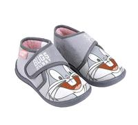 CERDÁ LIFE'S LITTLE MOMENTS Ciabatte Casa Bambino per l'inverno di Bugs Bunny [ Looney Tunes ] con Interni al 100% in Cotone e Suola Antiscivolo, Pantofole, Grigio, 25 EU