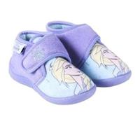 CERDÁ LIFE'S LITTLE MOMENTS Ciabatte Casa da Bambina per l'inverno con Velcro di Elsa di Frozen con Interni al 100% in Cotone e Suola Antiscivolo, Pantofole, Lilla, 26 EU