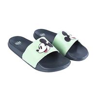 CERDÁ LIFE'S LITTLE MOMENTS Ciabatte Uomo con Le Raffigurazioni di Mickey | Calzature Estive da Spiaggia per Tutta la Famiglia, Sandali, Verde Chiaro, 43 EU