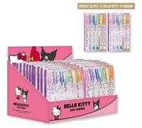 CERDÁ LIFE'S LITTLE MOMENTS Ciao Kitty Kuromi - Penna a sfera a forma di Kawaii, ideale per scuole, collezionisti e amanti dell'universo Sanrio, Hello Kitty, Taglia unica, Licenza