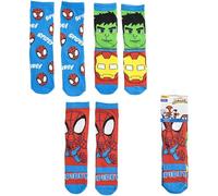CERDÁ LIFE'S LITTLE MOMENTS Confezione 3 Calzini Spidey, Multicolor, 23-26 Unisex-Bambini e Ragazzi