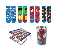 CERDÁ LIFE'S LITTLE MOMENTS Confezione 4 Calzini Spidey, Multicolor, 23-26 Unisex-Bambini e Ragazzi