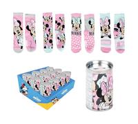 CERDÁ LIFE'S LITTLE MOMENTS Confezione Calzini Minnie 4 Pezzi, Multicolor, 23-26 Unisex-Bambini e Ragazzi