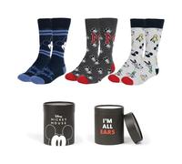 CERDÁ LIFE'S LITTLE MOMENTS | Confezione da 3 Calzini di Topolino Taglia 38/45 Comodi e Morbidi - Confezione da 3 Calzini di Topolino con Stile Unico e Licenza Ufficiale