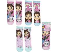 CERDÁ LIFE'S LITTLE MOMENTS Confezione da 3 Calzini GABBY'S Dollhouse, Multicolor, 23-26 Unisex-Bambini e Ragazzi