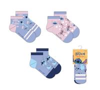CERDÁ LIFE'S LITTLE MOMENTS Confezione di calzini 3 pezzi Stitch Unisex bambini, Stitch, 27-30