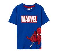 CERDÁ LIFE'S LITTLE MOMENTS Corta Single Jersey Maglietta per Bambini di Spiderman Colore Rosso e Blu, Multicolore, 4 Anni Unisex Kids