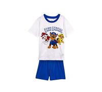 CERDÁ LIFE'S LITTLE MOMENTS Corto Pigiama Estivo della Paw Patrol per Bambini Colore Bianco e Blu, 7 Anni Unisex Baby
