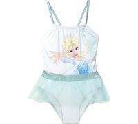 Costume da Bagno Frozen per Bambini - Blu - Taglia 4 Anni - Costume da Bagno per Bambina - 85% Poliestere e 15% Elastan - 210 g/m2 - Asciugatura Rapida - Prodotto Originale Disegnato in Spagna