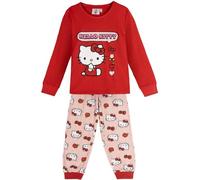 CERDÁ Life's Little Moments Niños Hello Kitty Cómoda Y Suave Diseño Original | Pijama Transpirable Y Duradero Set di Pigiama, 10 Anni (Pacco da 2) Unisex-Bambini e Ragazzi