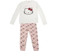 CERDÁ Pigiama manica lunga Hello Kitty Single Jersey traspirante durevole Set 2 pezzi Rosa L