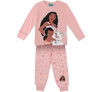 CERDÁ Life's Little Moments Design Confortevole e Morbido Originale | Pigiama Moana Traspirante e Durevole Set (Confezione da 2) Unisex Bambini, Moana, 6 Anni
