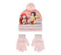 Cerdá LIFE'S LITTLE MOMENTS Design divertente e unico-berretto e guanti Princess Set di 2 pezzi, multicolore, taglia unica per bambini, multicolore, Taglia unica