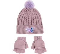 CERDÁ Set invernale Stitch - Cappello e guanti 2 pezzi multicolore Taglia unica per bambini