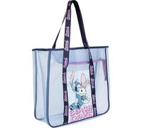 CERDÁ LIFE'S LITTLE MOMENTS Design moderno capiente e resistente, Estate e vacanze con la tua borsa da spiaggia Stitch, Borsa Spiaggia Premium Unisex-Bambini e Ragazzi, M