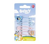 CERDÁ LIFE'S LITTLE MOMENTS, Disney Bluey Mollette Capelli Bambina,Bluey e Bingo Accessori per Capelli, Idea Regalo Compleanno Perfetta per Bambina, Set da 4 Pezzi