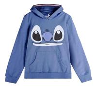 Felpa con Cappuccio Bambino Stitch Azzurro
